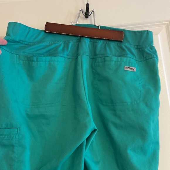 EUC barco greys anatomy size medium teal scrub pants - Picture 5 of 6